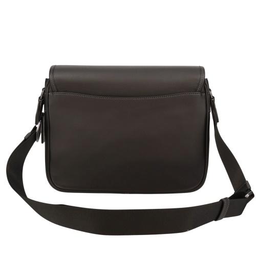 コーチ アウトレット ショルダーバッグ メンズ レーサー メッセンジャー ブラック COACH OUTLET CU110 QBBKの画像