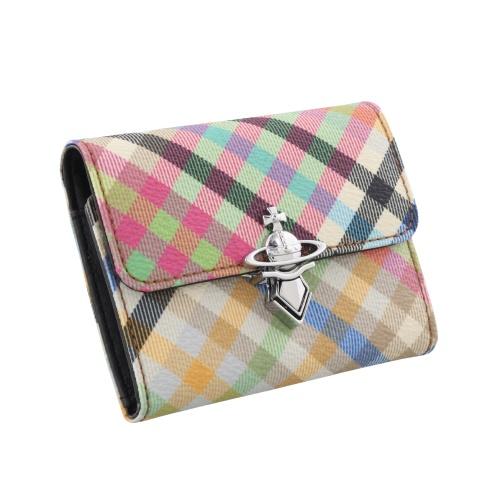 jackey　希少カラー ヴィヴィアン 三つ折り財布 オーブ フラップ Vivienne Westwood（ヴィヴィアンウエストウッド） 三つ折り財布