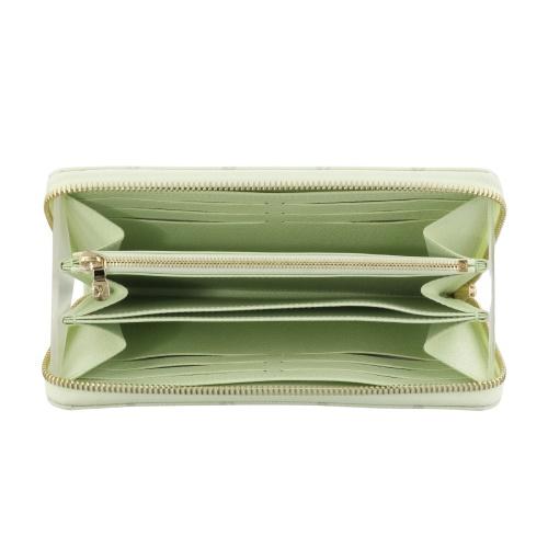 ルイヴィトン 長財布 モノグラム ジッピー・ウォレット グリーン LOUIS VUITTON M27684 ヴェール アニエールの画像