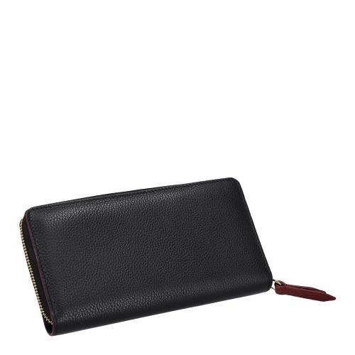 グッチ 長財布 レディース GGマーモント ジップアラウンドウォレット ブラック GUCCI 456117 AAE5F 1062の画像
