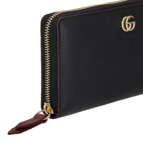 GUCCI（グッチ） 長財布 レディース GGマーモント ジップアラウンド