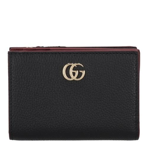 GUCCI（グッチ） 二つ折り財布 レディース ダブルG バイカラー