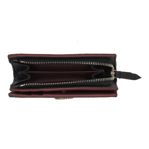 GUCCI（グッチ） 二つ折り財布 レディース ダブルG バイカラー