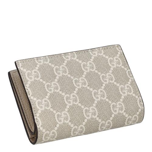 GUCCI（グッチ） 二つ折り財布 レディース ダブルG バイカラー