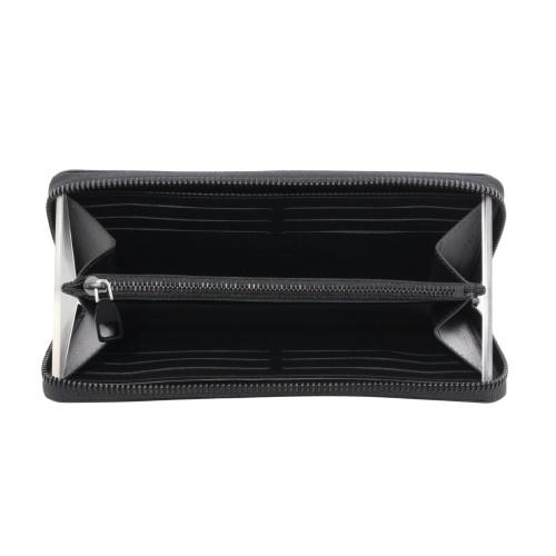 ルイヴィトン 長財布 メンズ モノグラム ジッピーウォレット・ホリゾンタル ブラック LOUIS VUITTON M28048の画像