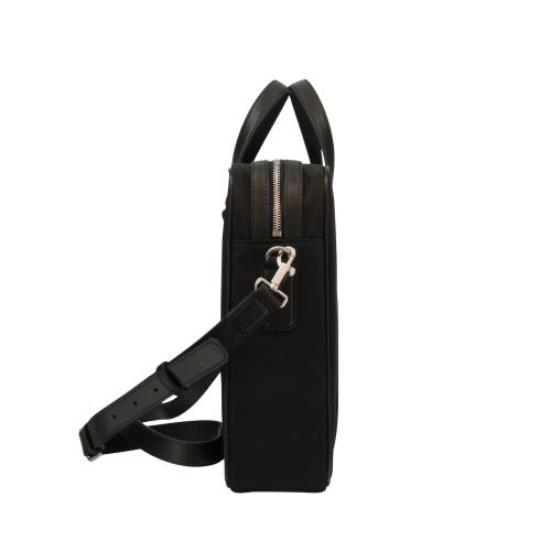 バリー ビジネスバッグ ブリーフケース メンズ ブラック BALLY 6308533 U901P BLACK+PALLADIOの画像