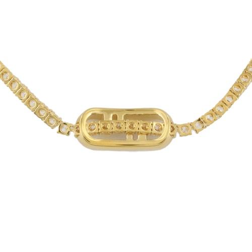 フェンディ ネックレス レディース O LOCK NECKLACE ゴールド FENDI 8AL188 ATEP F089U GOLDの画像