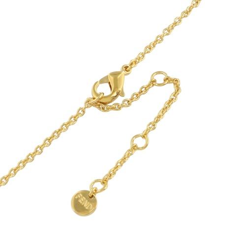 フェンディ ネックレス レディース O LOCK NECKLACE ゴールド FENDI 8AL188 ATEP F089U GOLDの画像