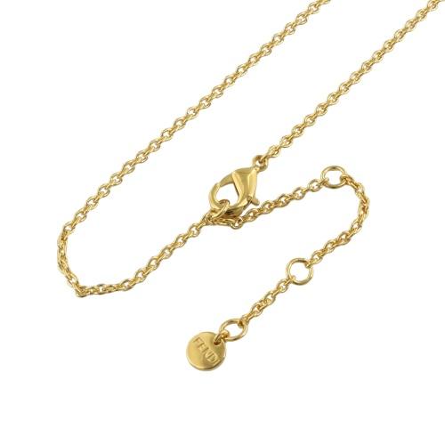 フェンディ ネックレス レディース O LOCK NECKLACE ゴールド FENDI 8AL190 ATEP F089U GOLDの画像