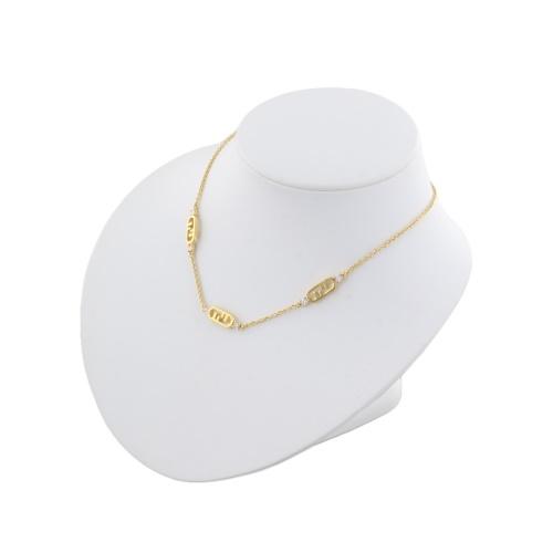 フェンディ ネックレス レディース O LOCK NECKLACE ゴールド FENDI 8AL190 ATEP F089U GOLDの画像