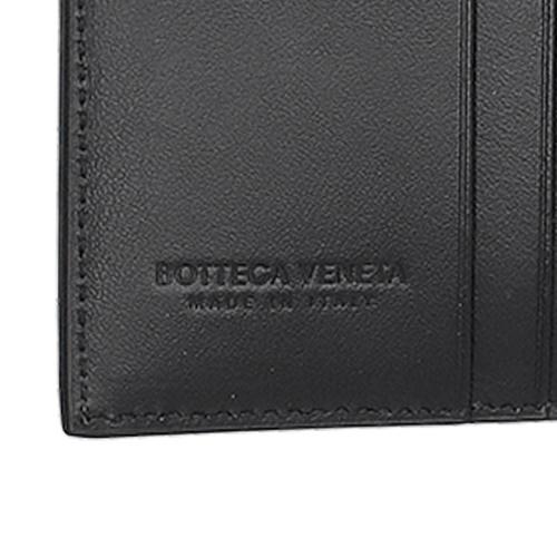 ボッテガヴェネタ 三つ折り財布 メンズ イントレチャート ブラック BOTTEGA VENETA 776033 V3UH1 8425の画像