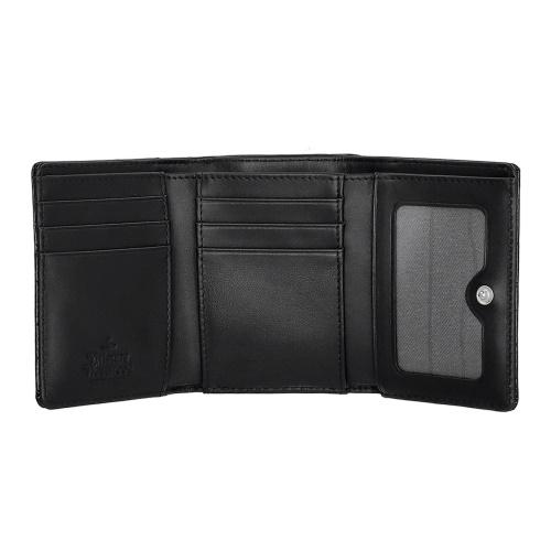 ヴィヴィアンウエストウッド 三つ折り財布 レディース ブラック Vivienne Westwood 5115002MW L0098 N401 BLACKの画像