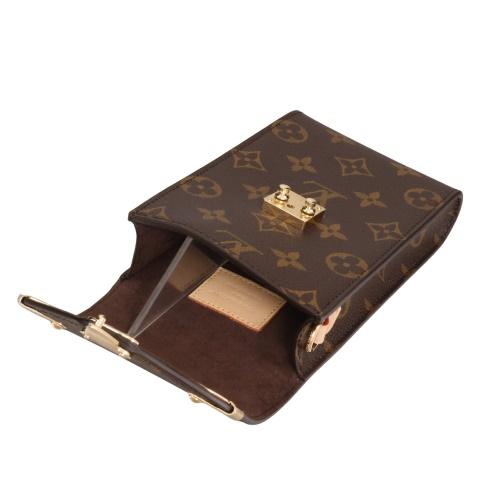 ルイヴィトン スマホショルダー モノグラム フォン ポーチ・メティス ブラウン LOUIS VUITTON M13572の画像