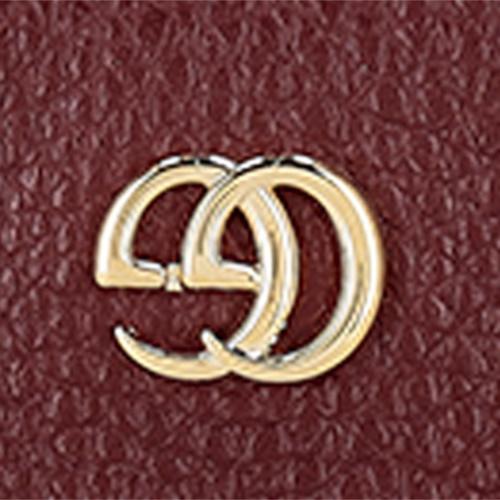 グッチ 二つ折り財布 レディース GGスプリームキャンバス レッド GUCCI 841358 AAE5E 6258の画像