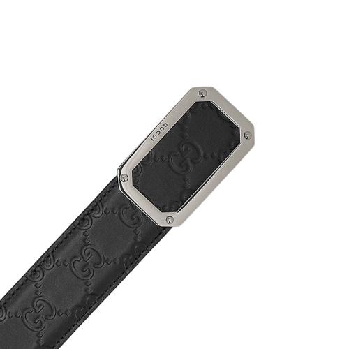 グッチ ベルト メンズ ブラック GUCCI 403941 CWC0N 1000の画像