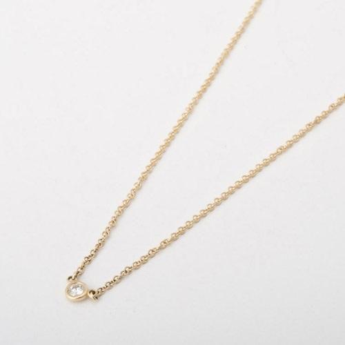 Tiffany&Co. ティファニー ネックレス バイザヤード ダイヤ0.05ｃｔ ペンダント 10769213