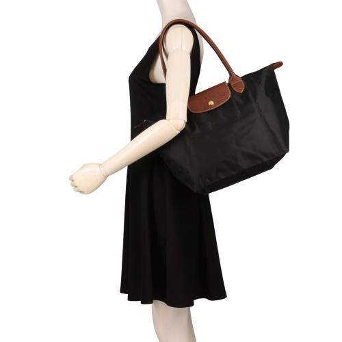 美品◆LONGCHAMP LE PLIAGE S トートバッグ ブラック LONGCHAMP（ロンシャン） トートバッグ レディース LE PLIAGE ブラック