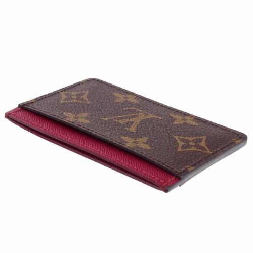 ルイヴィトン LOUIS VUITTON カードケース モノグラム ポルト カルト・サーンプル フューシャ M60703｜sekido｜05