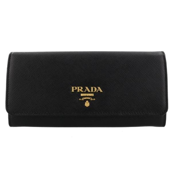 PRADA Prada long wallet ladies black 1MH132 QWA F0002 NERO