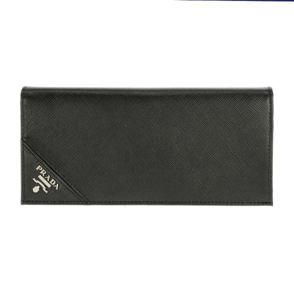 Prada プラダ 財布 メンズ Qme 2mv6 Qme メンズ F0002 財布 帽子 ファッション小物 Nero Ginza