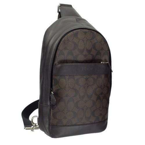 コーチ アウトレット COACH ボディバッグ メンズ シグネチャー