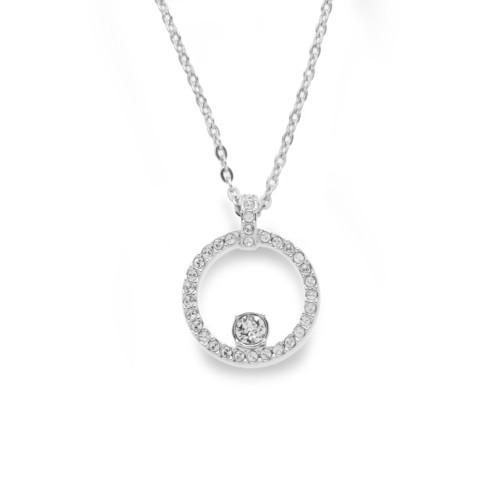 スワロフスキー SWAROVSKI ネックレス ラインストーン シルバー 5198686