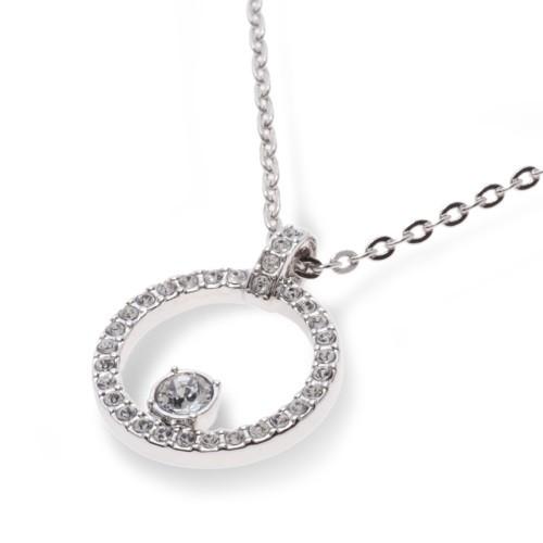 スワロフスキー SWAROVSKI ネックレス ラインストーン シルバー 5198686_1