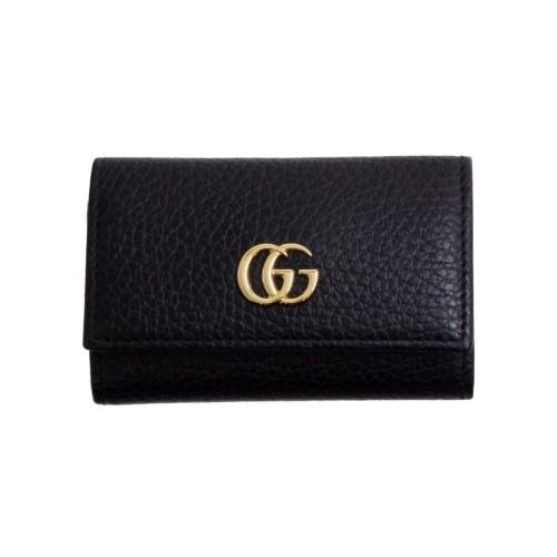 GUCCI（グッチ） キーケース 456118 CA00G 1000 BLACK ブラック プチ