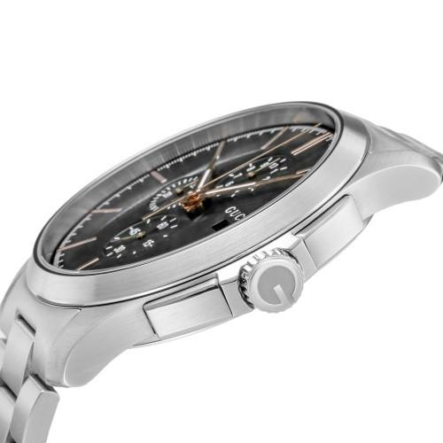 GUCCI グッチ 腕時計 メンズ Gタイムレス クロノ ブラック