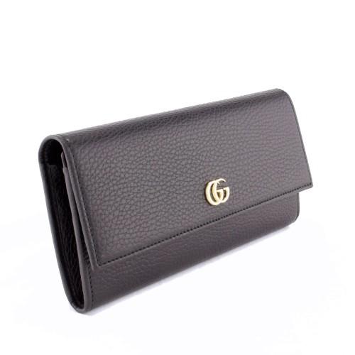 GUCCI（グッチ） 長財布 456116 CAO0G 1000 ブラック : GINZA LoveLove