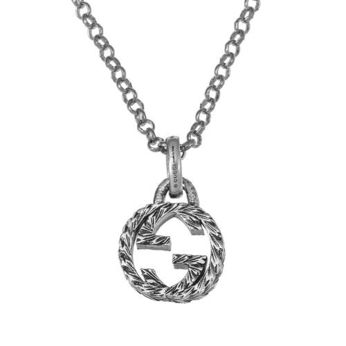 GUCCI（グッチ） ネックレス レディース インターロッキングG シルバー