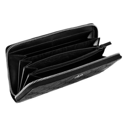 GUCCI（グッチ） 長財布 レディース グッチシマ ブラック 473928 CWC1N