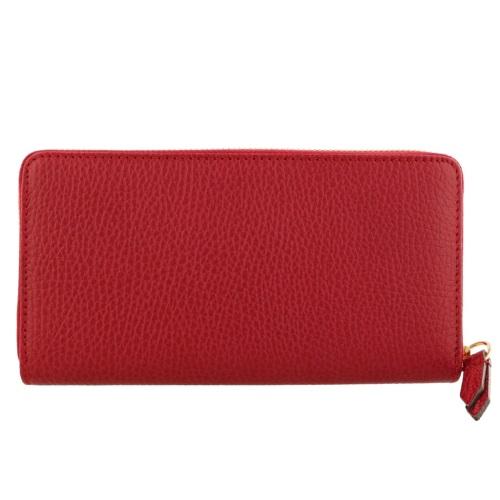 グッチ 長財布 レディース ダブルG ジップアラウンドウォレット レッド GUCCI 456117 CAO0Gの画像