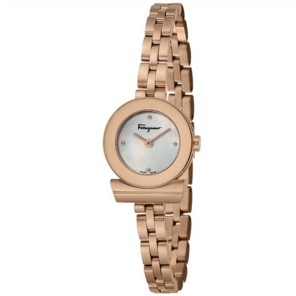 【希少】Ferragamo フェラガモ 腕時計 ガンチーニ FBF ピンク調 FERRAGAMO Ferragamo フェラガモ 腕時計 レディース ガンチーニ