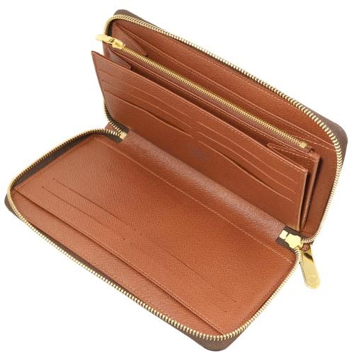 LOUIS VUITTON 長財布 ジッピーオーガナイザー M62581 ブラウン系 モノグラム ユニセックス ラウンドファスナー トラベルケース ゴールド金具 美品 LOUIS VUITTON（ルイ・ヴィトン） ルイ ヴィトン 財布 メンズ 長財布