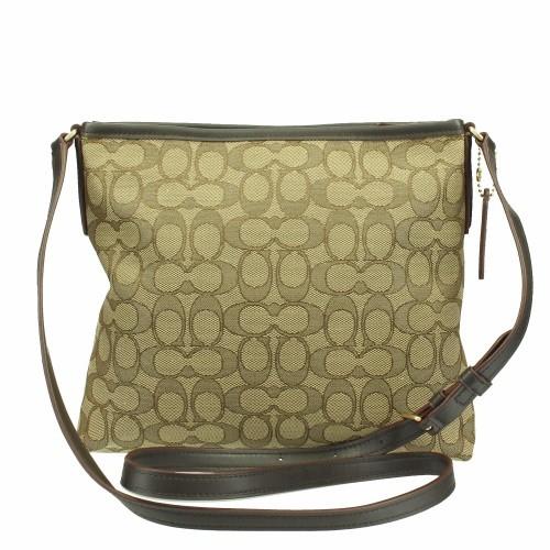コーチ アウトレット COACH ショルダーバッグ レディース カーキ 