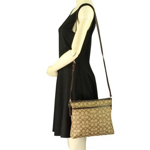 コーチ アウトレット COACH ショルダーバッグ レディース カーキ 