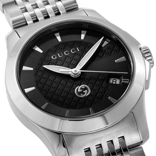 グッチ GUCCI 腕時計 レディース Gタイムレス ブラック YA1265006の画像