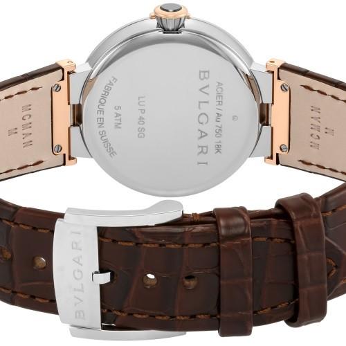 BVLGARI（ブルガリ） 腕時計 メンズ ルチェア シルバー LU40C6SSPGLD