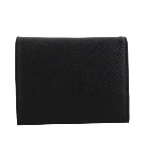 PRADA プラダ 二つ折り財布 レディース ブラック 1MV204 QWA F0002 NEROの画像