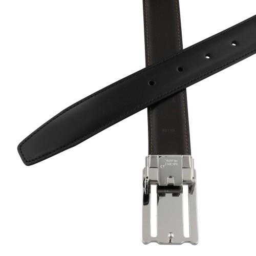 MONTBLANC（モンブラン） ベルト メンズ ブラック ブラウン 114423