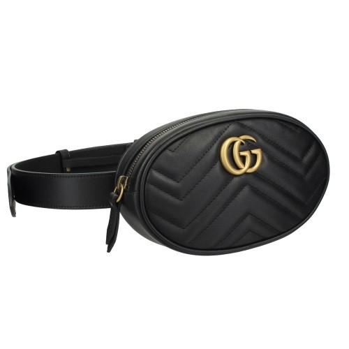 GUCCI（グッチ） ボディバッグ レディース GGマーモント ブラック