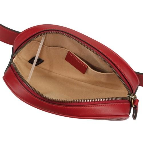 GUCCI（グッチ） ボディバッグ レディース GGマーモント ハイビスカス