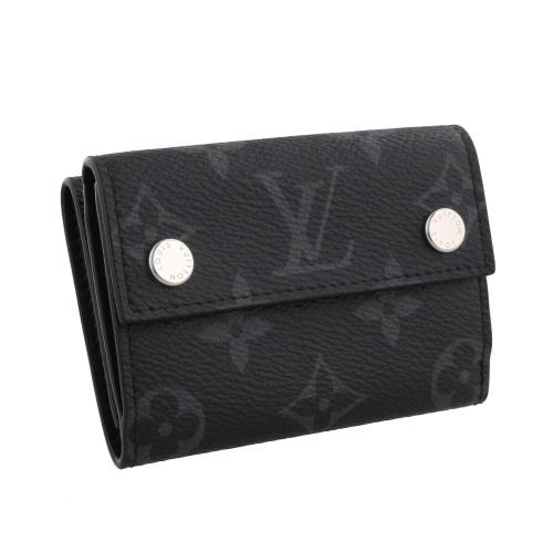 ルイヴィトン LOUIS VUITTON 三つ折り財布 モノグラム・エクリプス