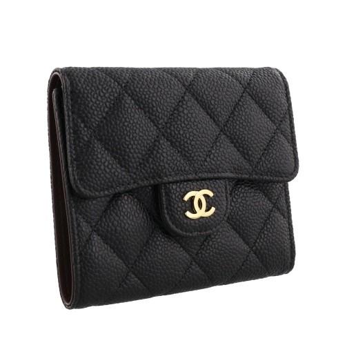 リペア済み CHANEL 財布 正規品 超ボロボロのヴィンテージのシャネル財布が簡単な色補修で見違えるほど