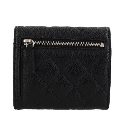 シャネル CHANEL 三つ折り財布 マトラッセ ブラック AAP0231 Y01588 C3906｜sekido｜05