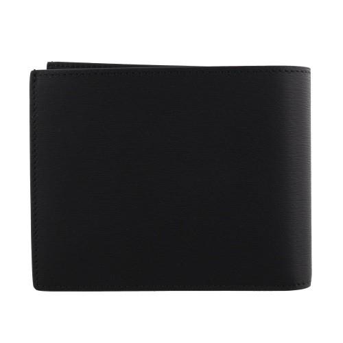 ダンヒル dunhill 二つ折り財布 メンズ ブラック DU19F2F32SG001R BLACKの画像