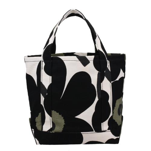 【新品未使用】マリメッコ Seidi トートバッグ ウニッコ ブラック×ホワイト marimekko（マリメッコ） トートバッグ レディース Seidi ウニッコ