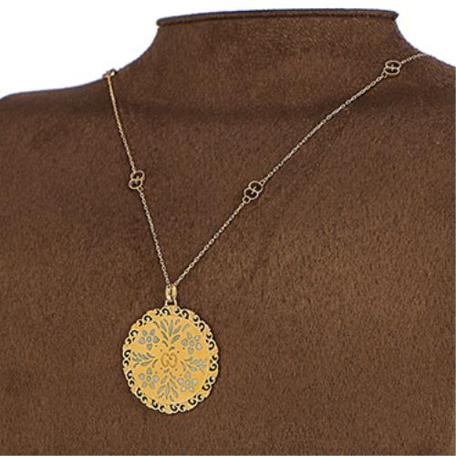 ✨美品✨ GUCCI グッチ チャーム ゴールド ネックレスチェーン付 GUCCI グッチ チェーンネックレス インターロッキングG 675766