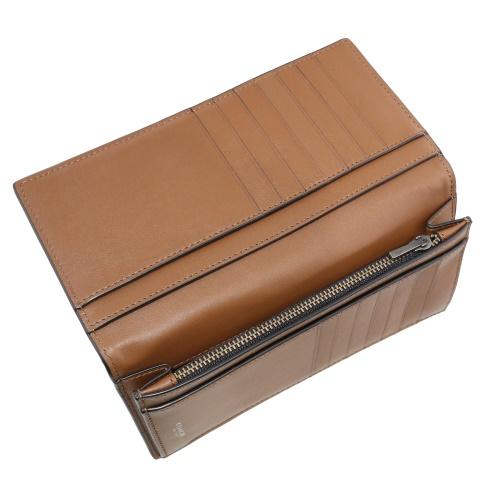 コーチ アウトレット 長財布 メンズ ブラウン COACH OUTLET F73134 QB/SD サドルの画像
